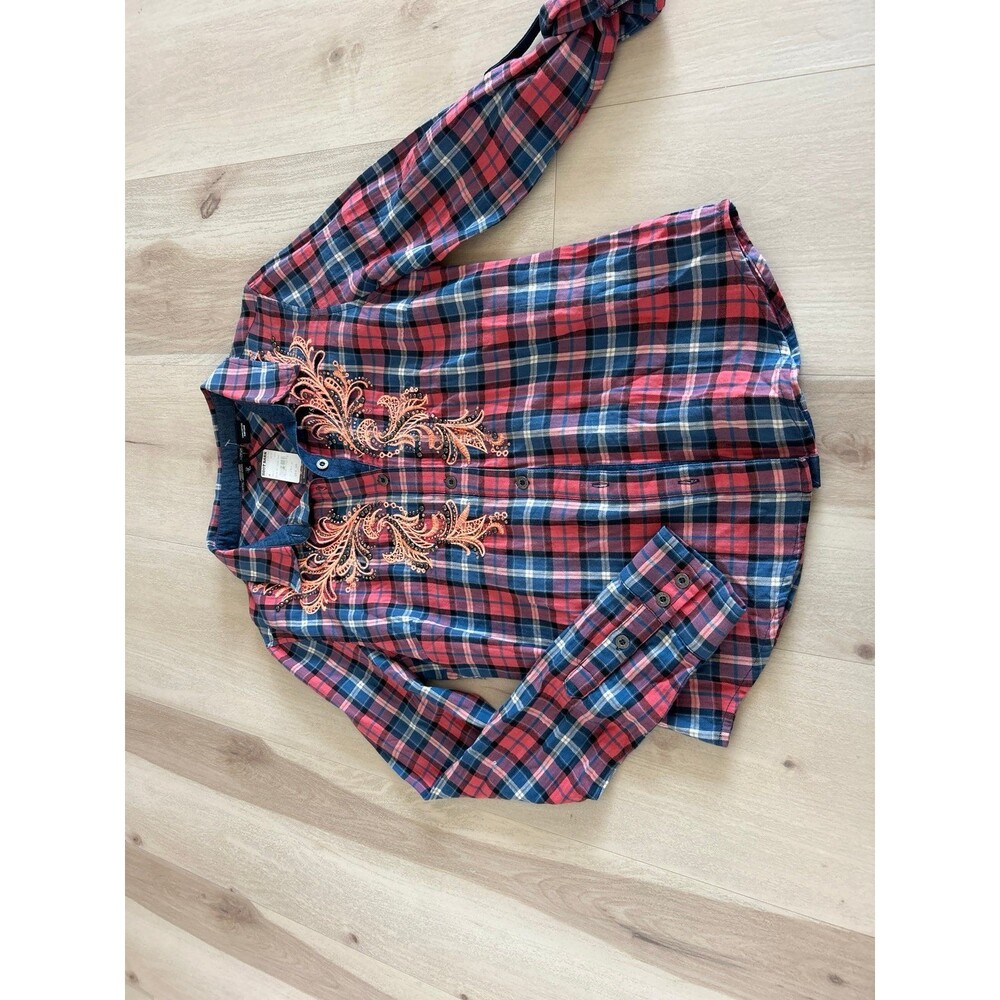 Miss Me Western Shirt Y2K